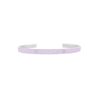 Armband - Silber/Lila