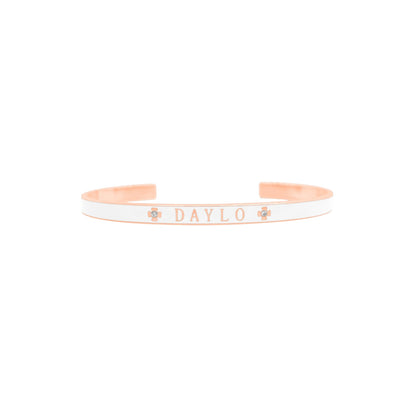 Armband - Roségold/Weiß