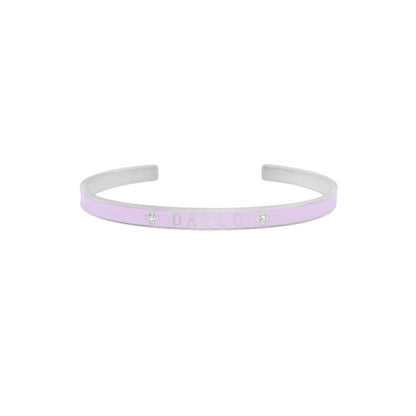 Armband - Silber/Lila