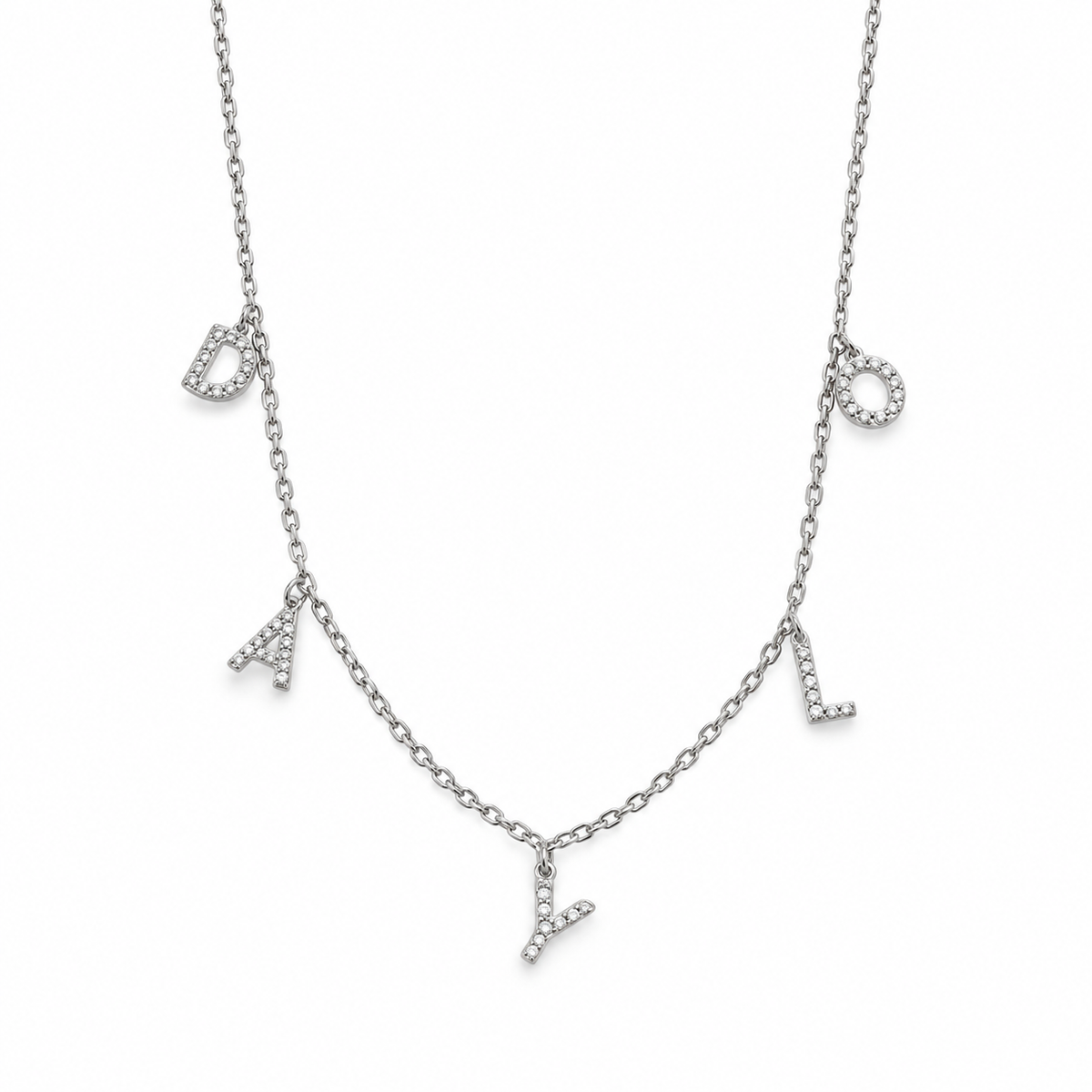 Diamond Necklace - Silver
