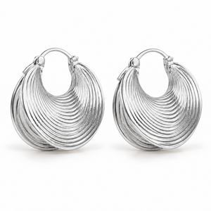 Lorena Earrings - Silver
