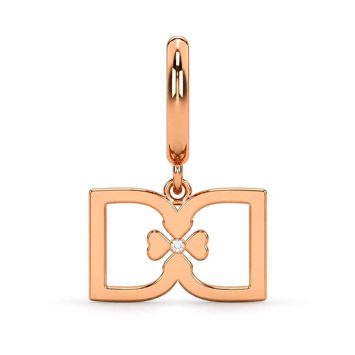 DD Hoops - Rose Gold