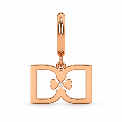 DD Hoops - Rose Gold