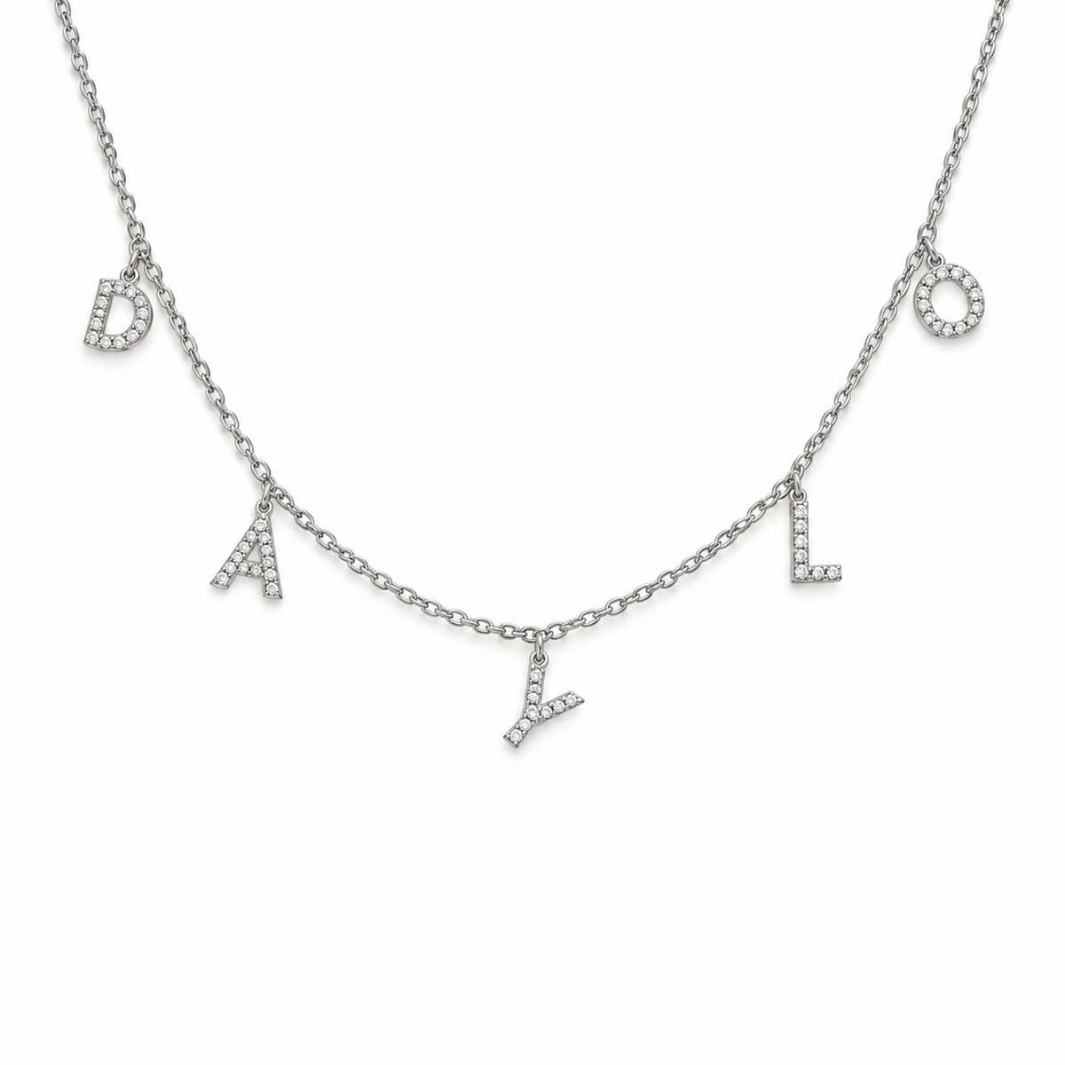 Diamond Necklace - Silver