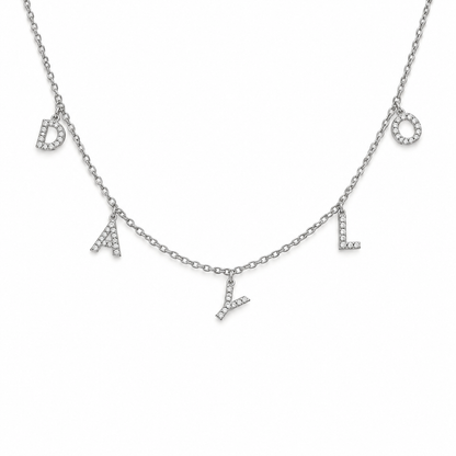 Diamond Necklace - Silver