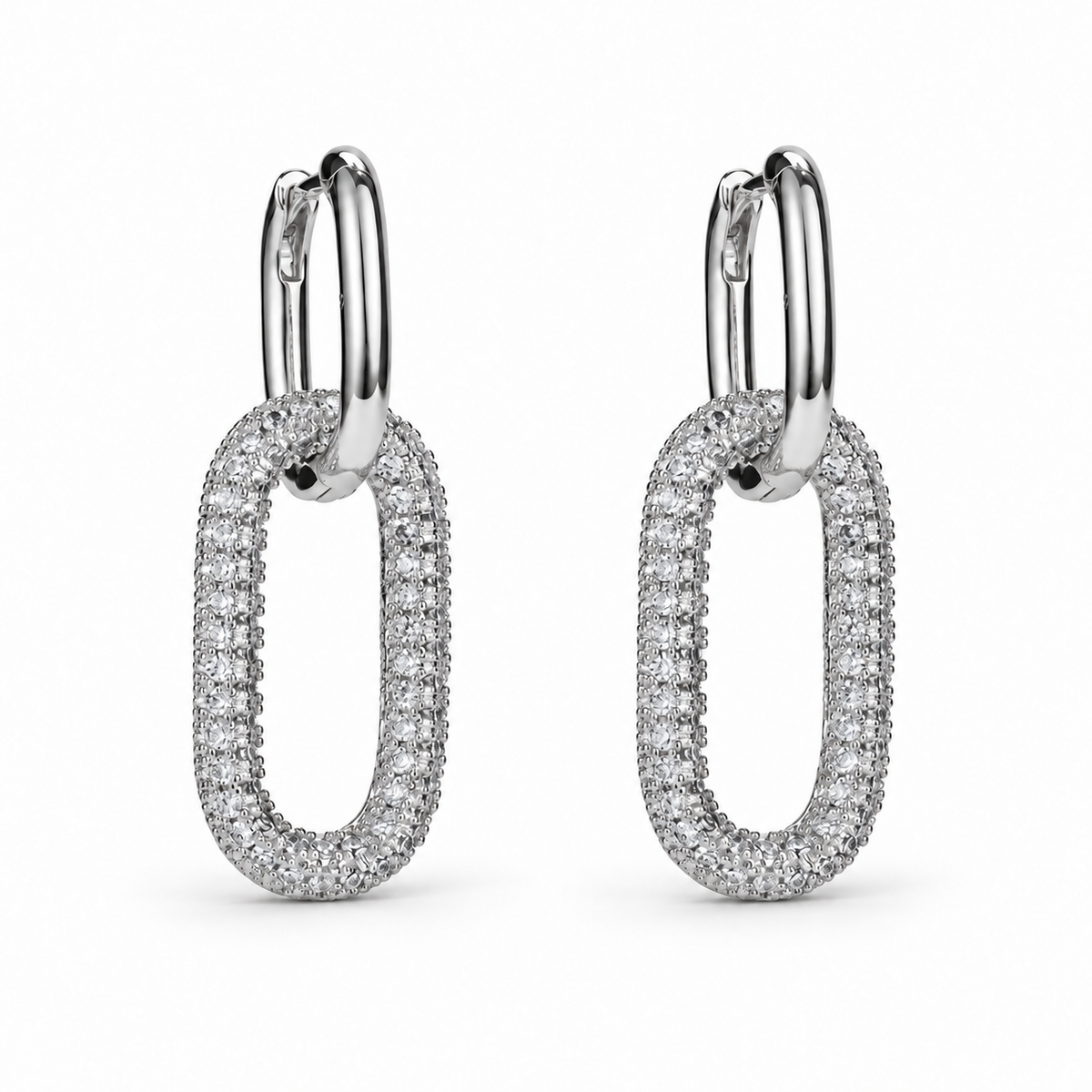 Lavinia Earrings - Silver