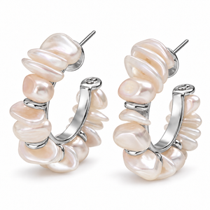 Giselle Earrings - Silver