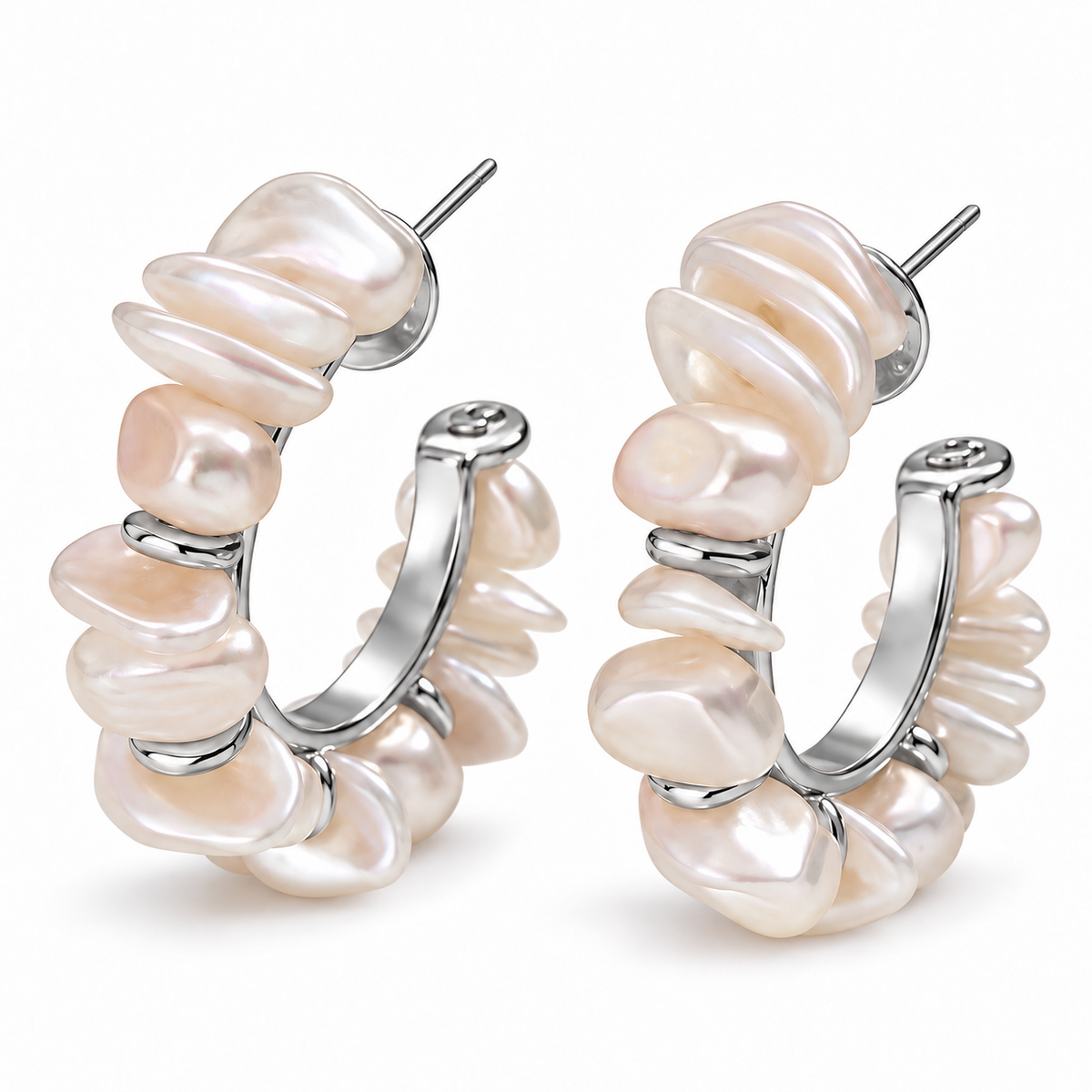 Giselle Earrings - Silver