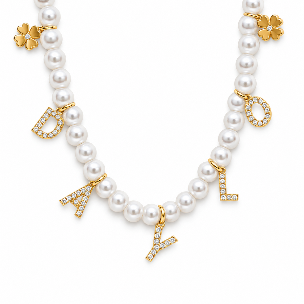 Pearl Necklace - Gold