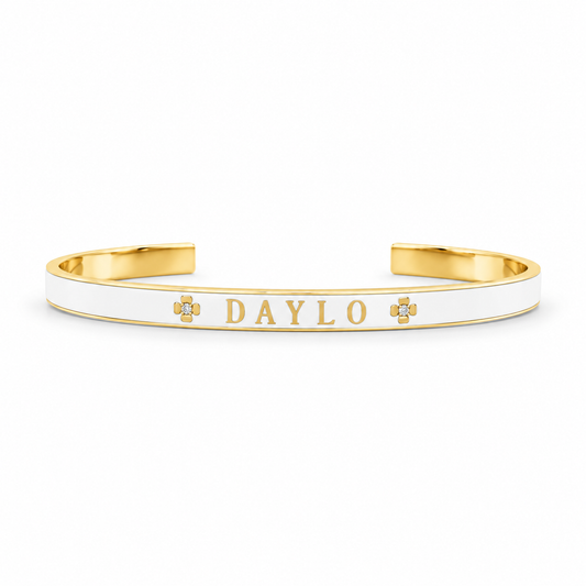 Bracelet - Gold/White