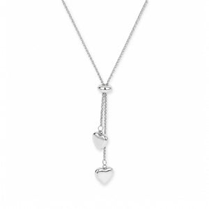 Avia Heart Necklace - Silver