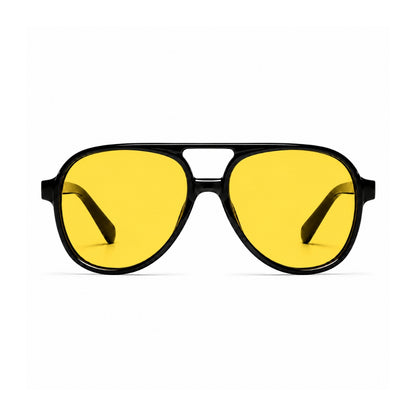 Sarena Sonnenbrille - Schwarz Gelb