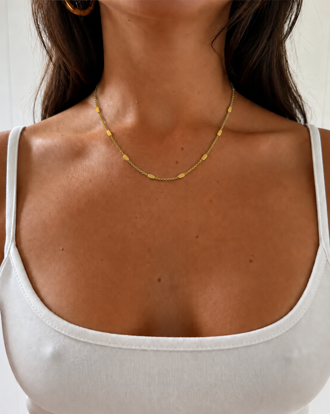 Lina Necklace - Guld