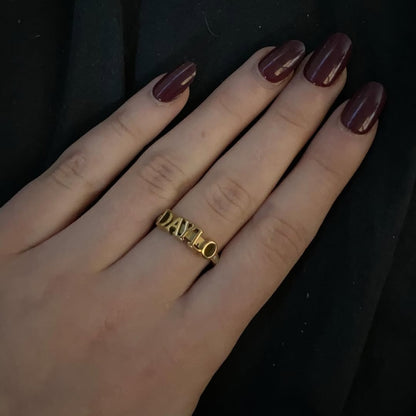 Klassischer Ring - Gold