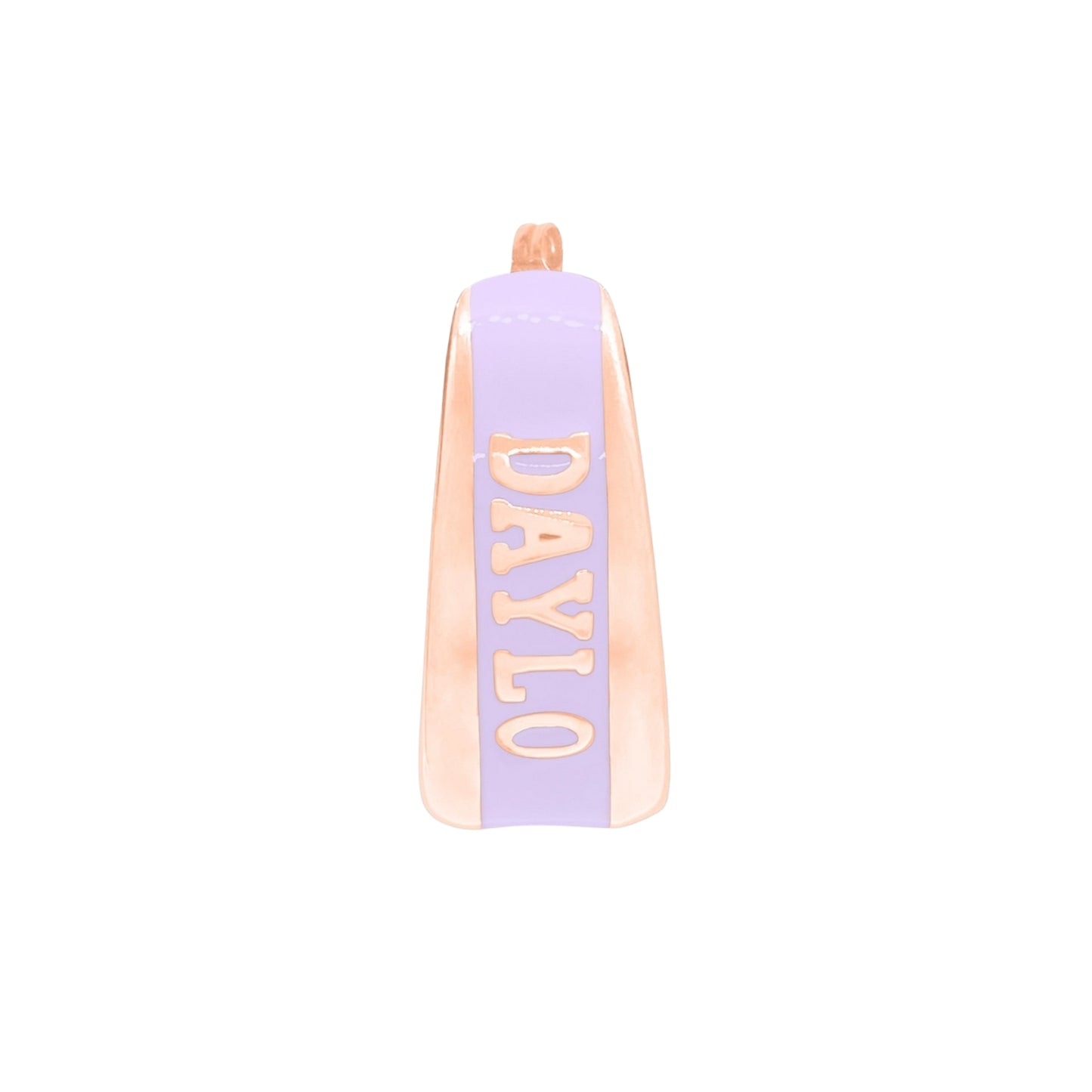 Hoops - Roségoud/Paars