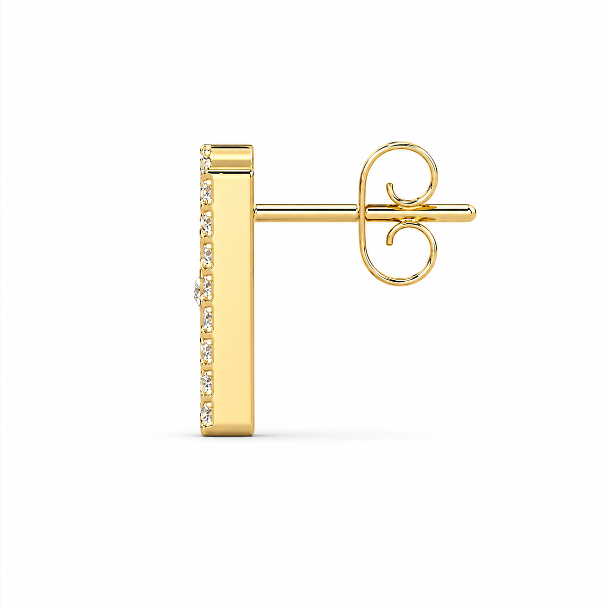DD Øreringe Diamanter - Guld