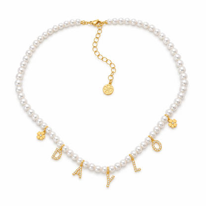 Pearl Necklace - Gold