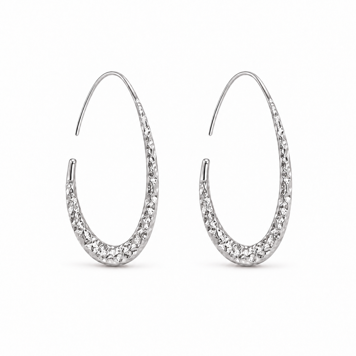 Drop Earrings - Silver / Plating Layer