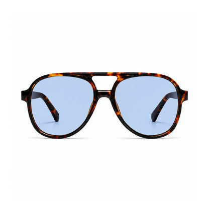 Sarena Sonnenbrille - Leopard Blau