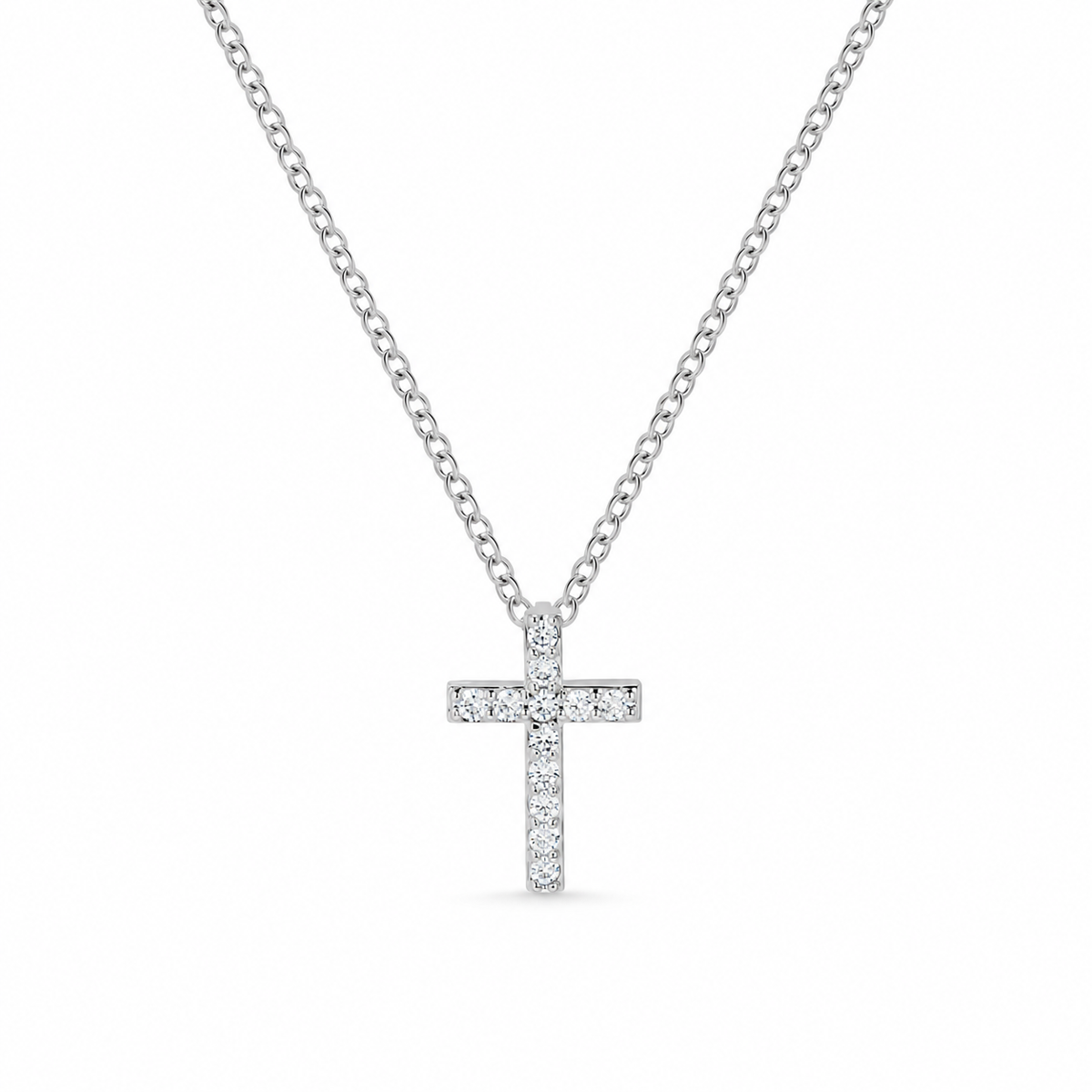 Cross Halskæde - Sølv