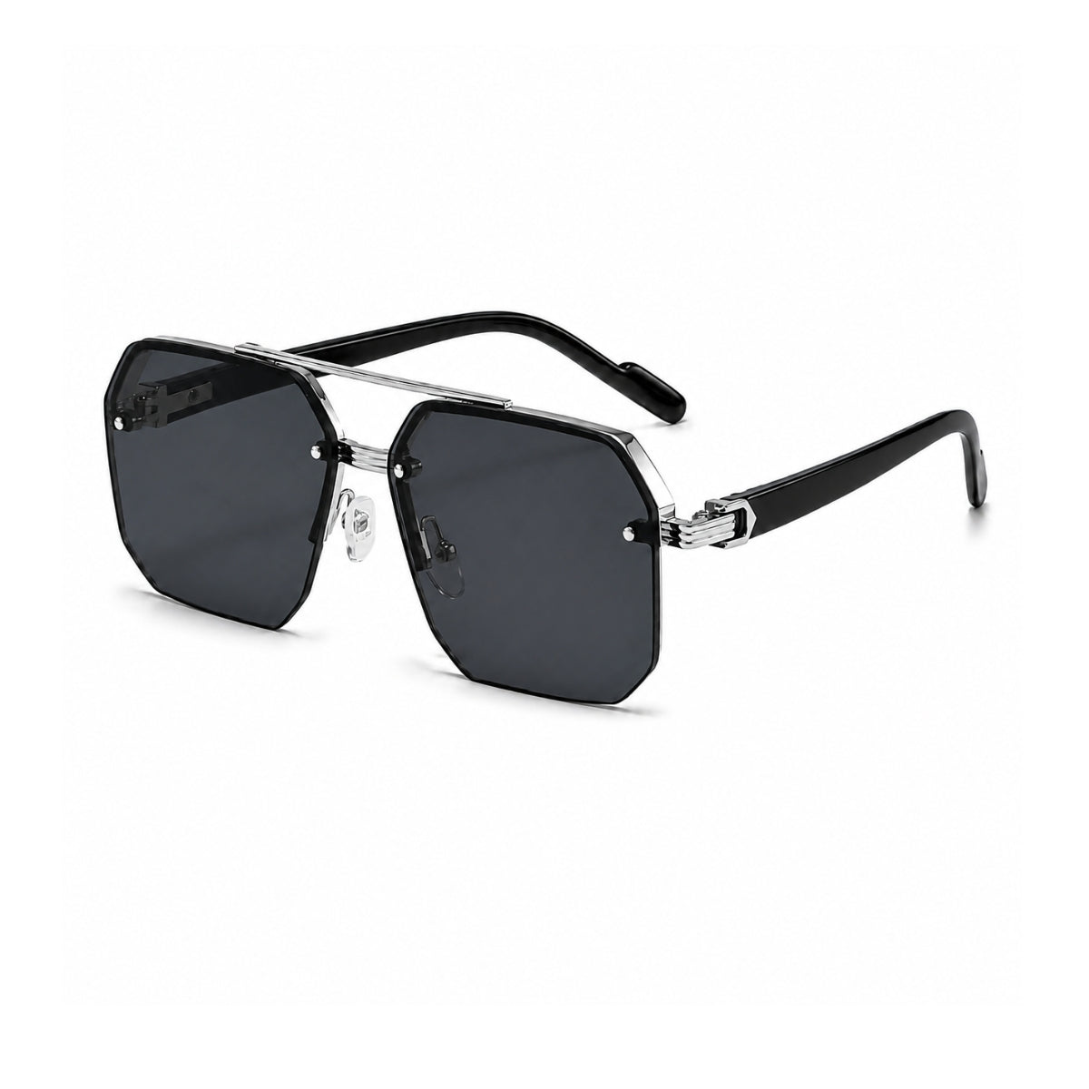 Avero Sonnenbrille - Schwarz Silber